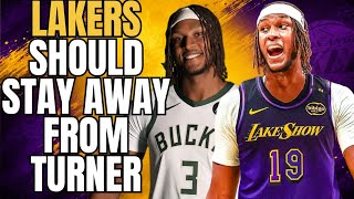 LAKERS SHOULD AVOID MYLES TURNER TRADE