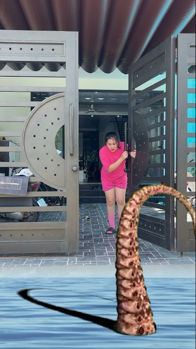 Tentacle Monster Game Over 001 😂 #shorts