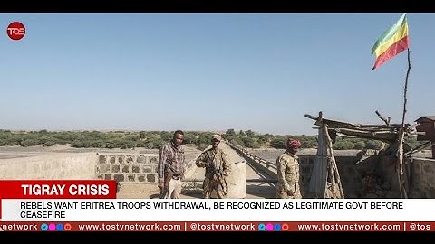 Africa Now | Tigray Crisis : Rebels Want Eritrea Troops Withdrawal, be Recognized as Legitimate Govt