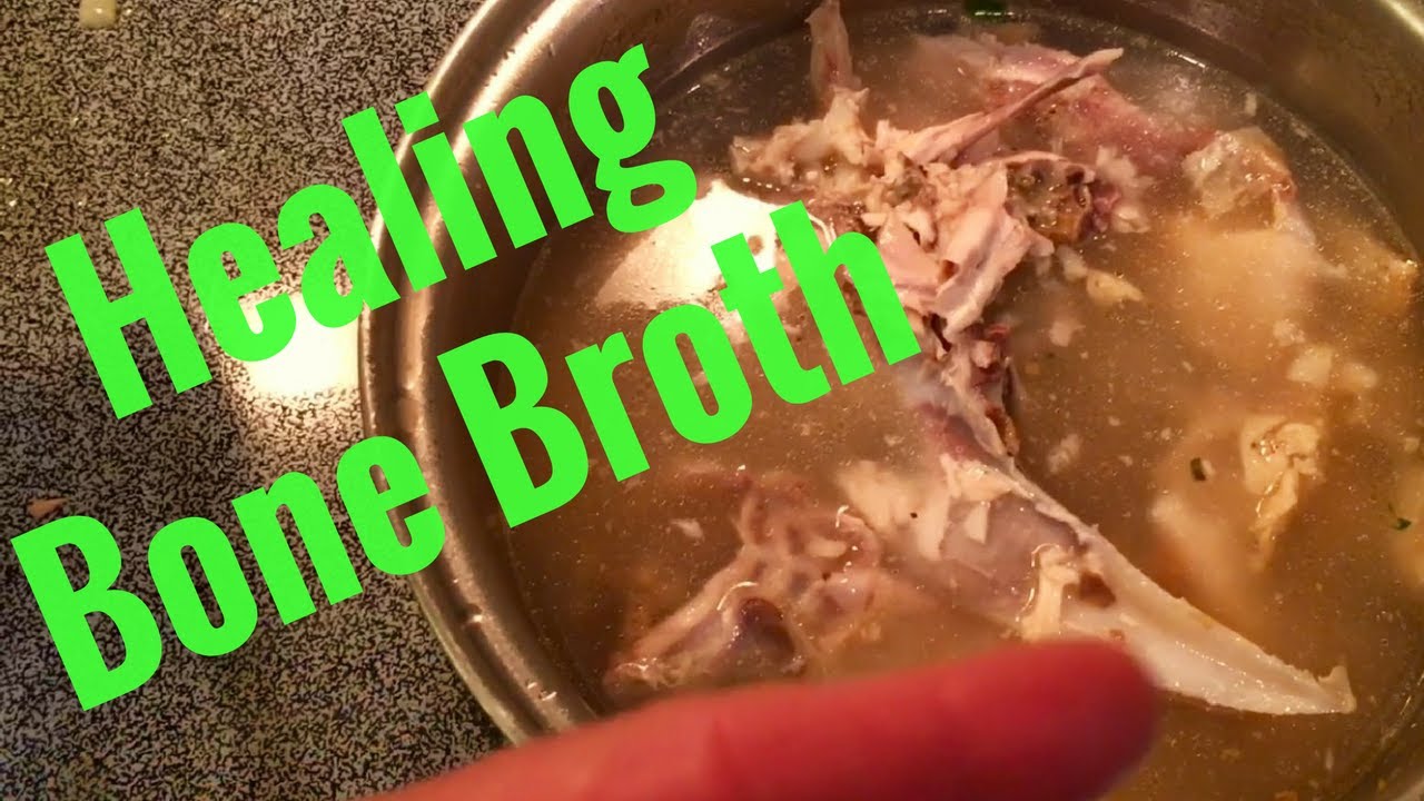 HOW TO MAKE BONE BROTH HEALING CHICKEN SOUP YouTube