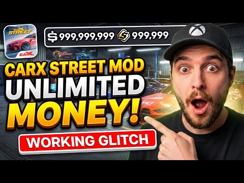 CARX STREET HACK MOD أموال غير محدودة CarX Street WORKING MOD APK Android IOS 