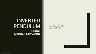 Celebrity Robotic Project Demo - Inverted Pendulum Neural Network with Deep Learning Net Worth