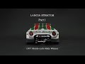 【 PART 1 LANCIA STRATOS 】制作開始！Production started! 1/24 Hasegawa