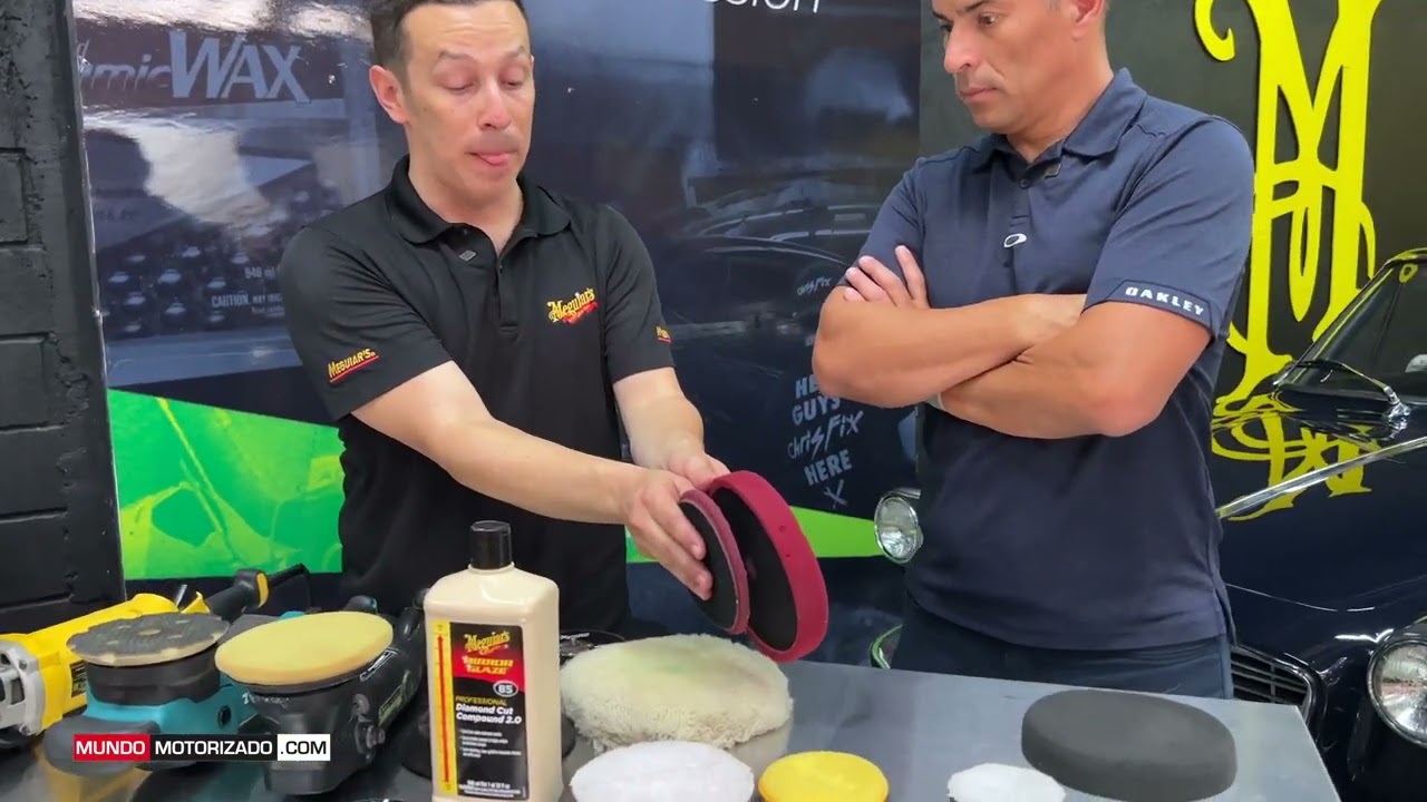 MEGUIARS | USO CORRECTO Y TIPOS DE ESPONJAS