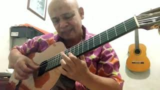 Ayam Den Lapeh - Abdul Hamid ll Solo Guitar ll Pikai Lubis