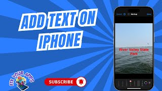 How To Add Text To Photos or Images On iPhone - For Beginners screenshot 3