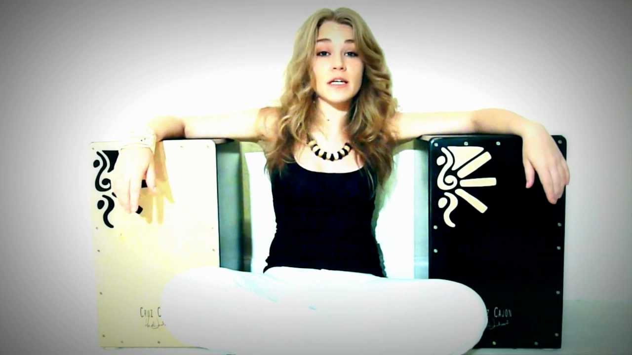 About Heidi's free cajon lessons website YouTube