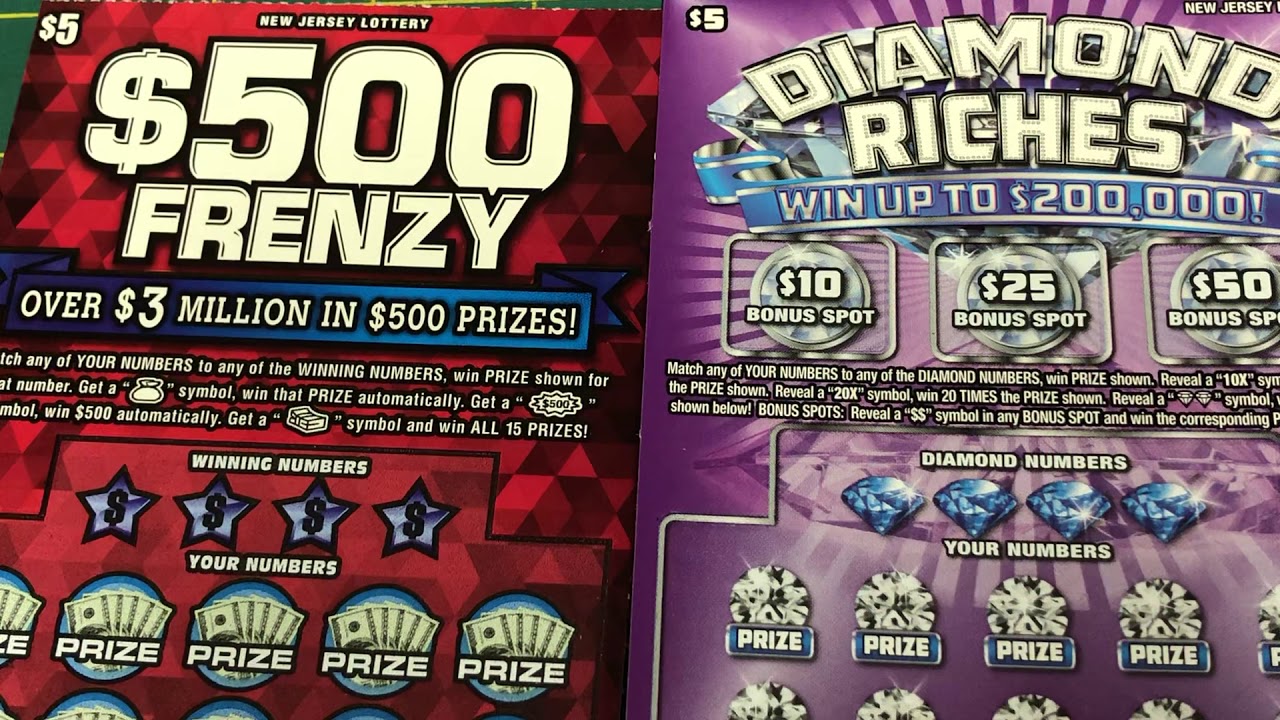 New Jersey Lottery ( Scratch - Off ) - 3/12/20 - YouTube