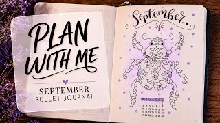 Planning the PERFECT routine system! September bullet journal