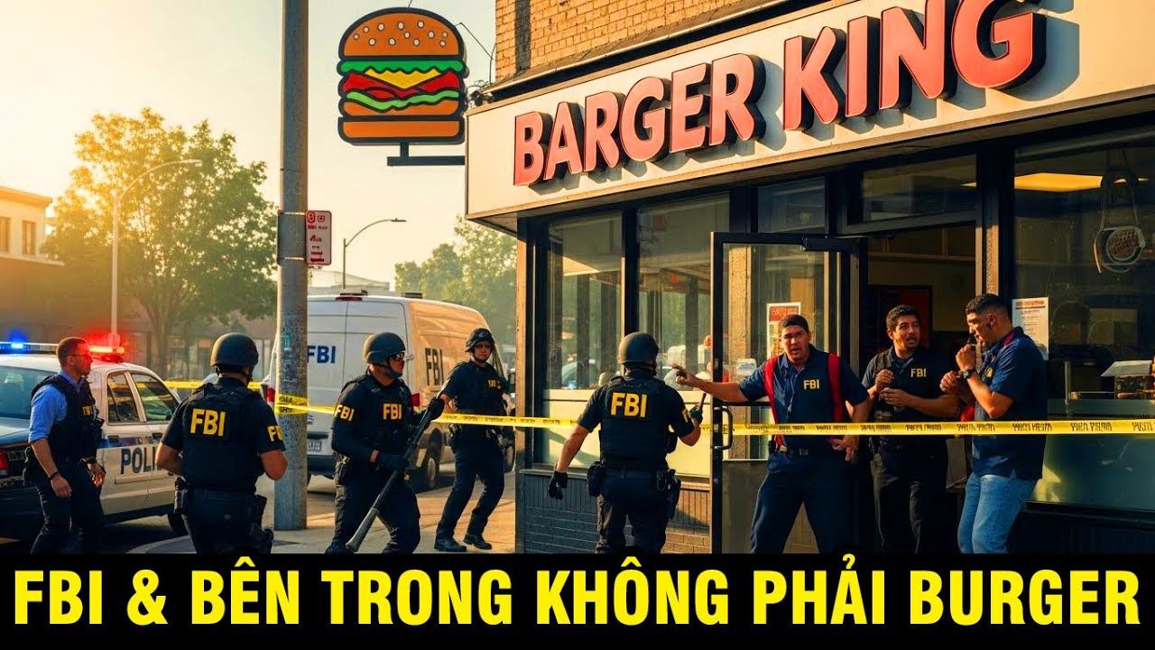 FBI Đột Kích Tiệm Burger Giả - Thứ Bên Dưới Khiến Cả Nước Mỹ Choáng Váng | FBI RAID FAKE BURGER SHOP