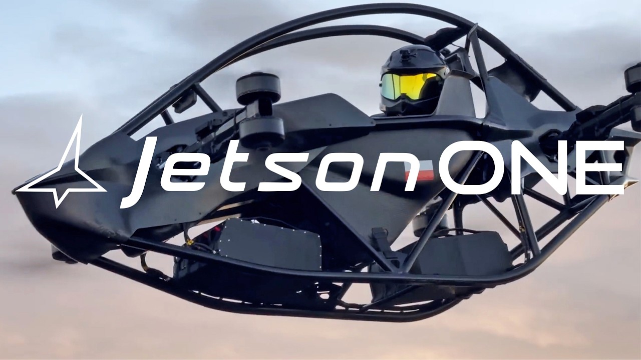 Watch : 2026 Jetson ONE eVTOL Production Version Flying