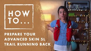 Advanced Skin 5L Trail Running Back  | Salomon How To screenshot 2