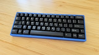 Wing60 Prototype (designed by me) | Vintage MX Blacks on ALU 65A O-ring