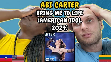 REACTION TO Abi Carter - Bring Me To Life (American Idol 2024) | FIRST TIME HEARING