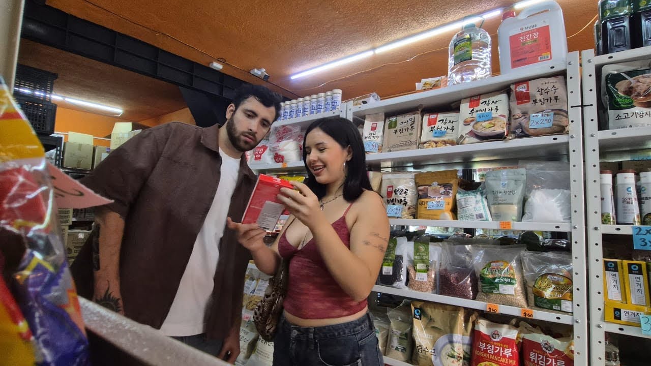 trying viral asian snacks 🫦