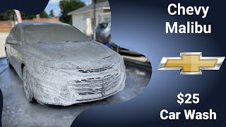 Chevy Malibu $25 Car Wash Time-Lapse