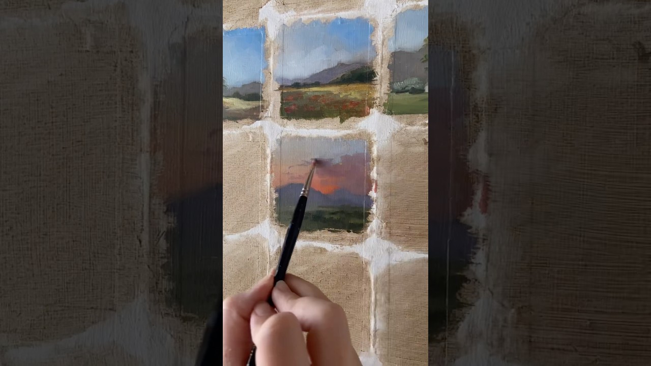 Tiny landscape painting 4 