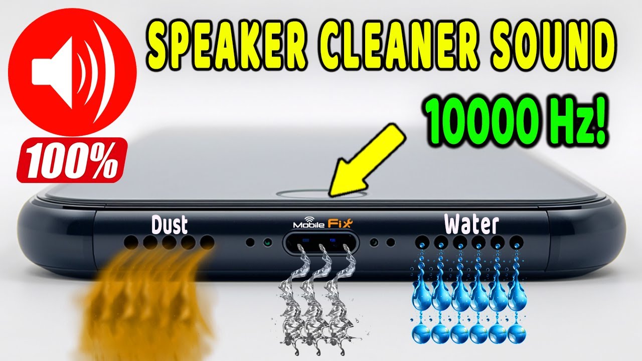 Sound Cleaner Speaker Water: The Ultimate Water Eject Frequency to Remove Moisture
