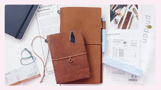 Traveler's Company Standard TN and Kaweco Sport Mellow Blue Unboxing! | Ana Jolene