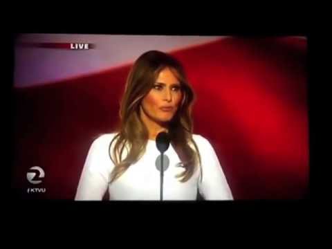Melania Trump's RNC speech vs. Michelle Obama's 2008 DNC speech