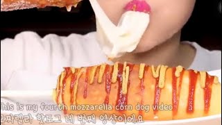 Asmr Mozarella Corndog Compilation