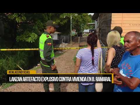 Lanzan granada contra una vivienda en el barrio Ramaral