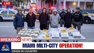 BREAKING: MS-13 Leaders Arrested | Miami Multi-City Operation | Cash Seized in Coordinated Crackdown