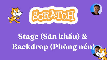 Lập trình Scratch | Stage (Sân khấu) và Backdrop (Phông nền)