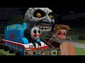 SCARY MOON in MINECRAFT 3:00 AM PAW PATROL VS GIANT WORM