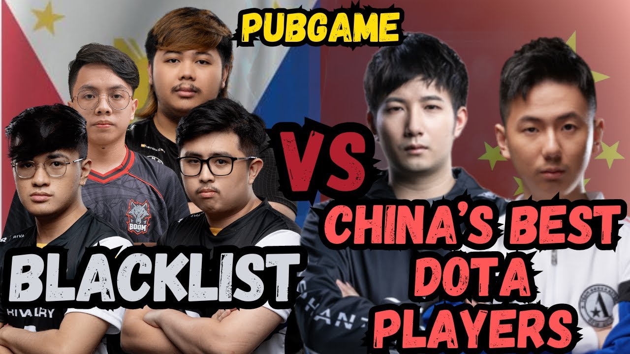 DOTA2 PUBGAME (Blacklist vs China's best dota players) Gabbi's POV