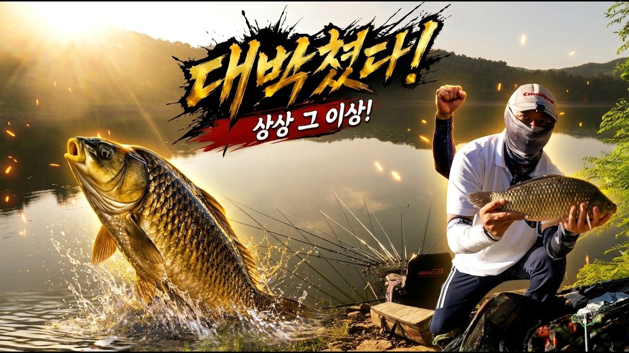 아무도 없는 물 빠진 저수지에서 결국...