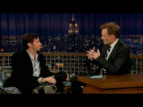 Hugh Jackman on Conan O' Brien pt. 1