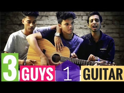 Darshan Raval - Baarish Mashup ( 3 Guys 1 Guitar) | Baarish Lete Aana | Ishq Chada Hai | THE 9TEEN