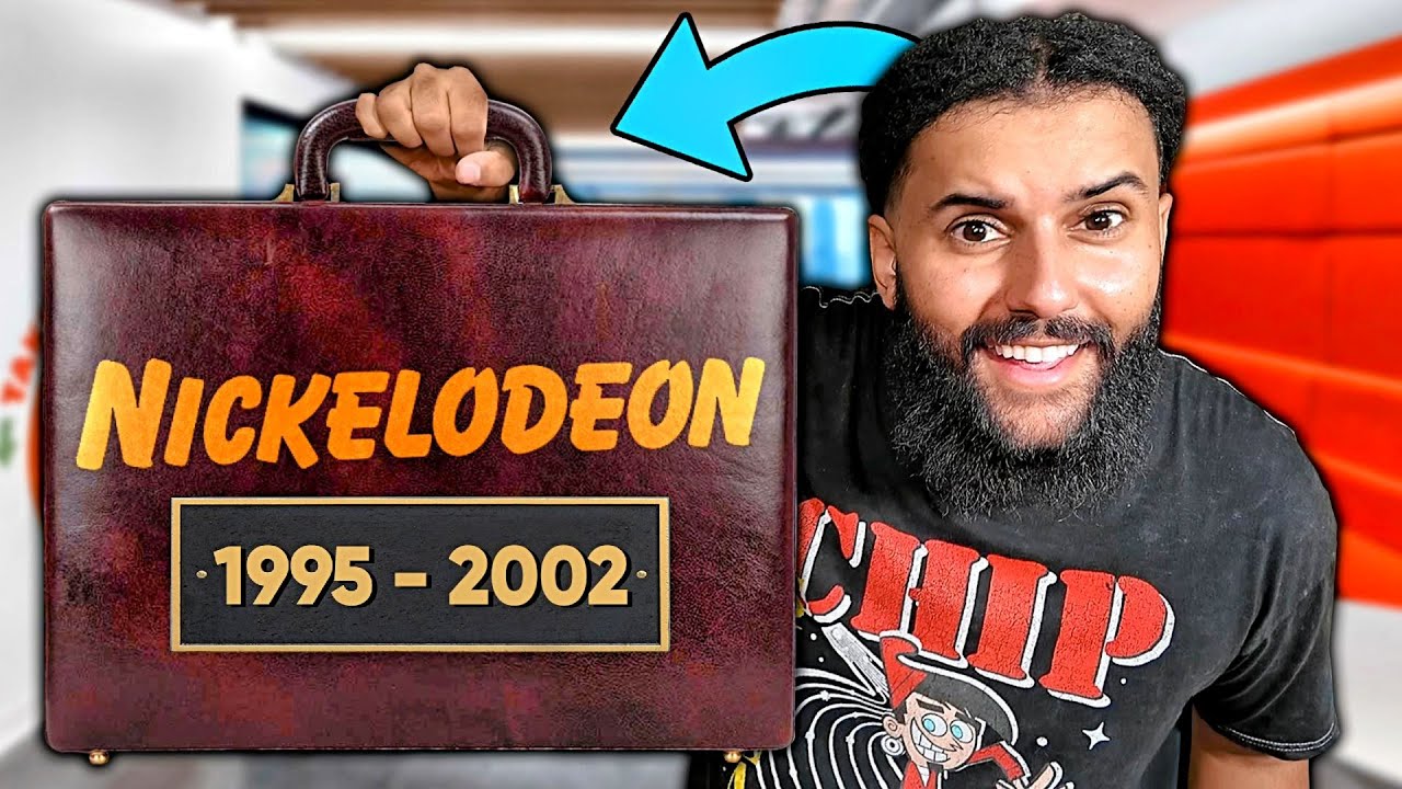 This Nickelodeon Employee Briefcase Has Been Sealed for 20 Years!