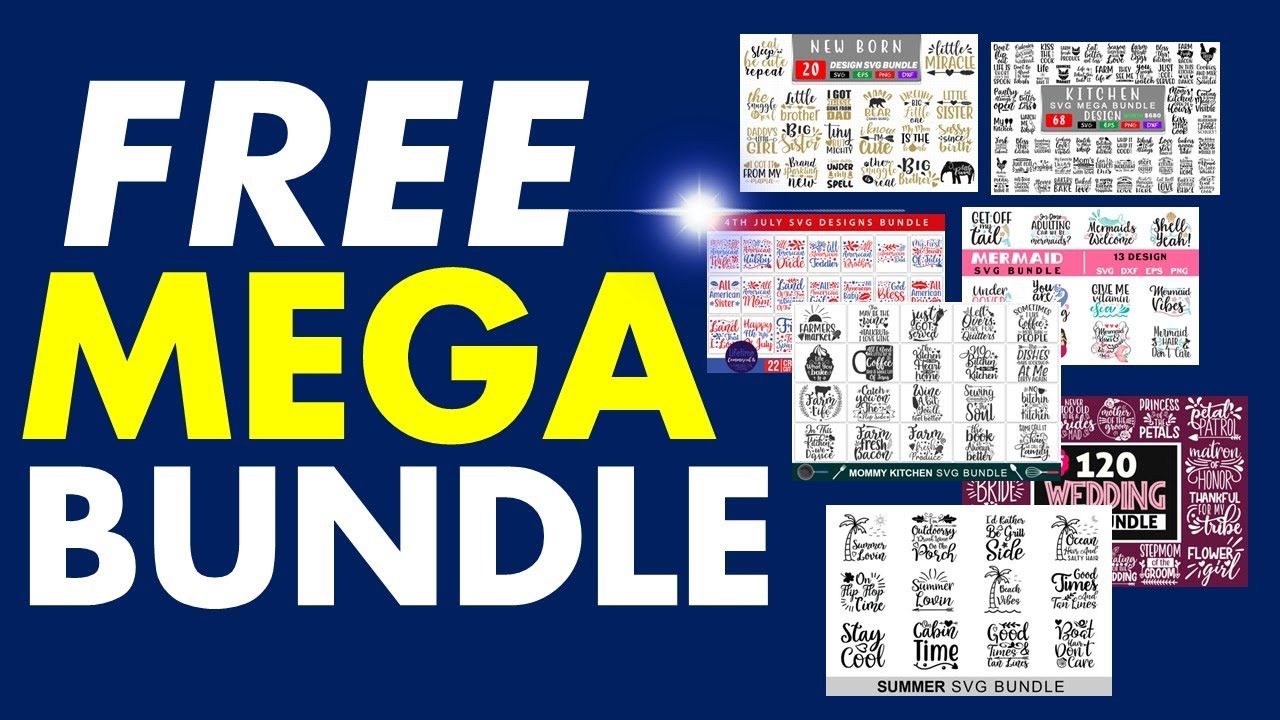 FREE MEGA BUNDLE - LIMITED TIME! Free SVG / PNG files for Print on ...