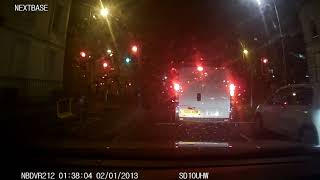 stupid van jumping the queue