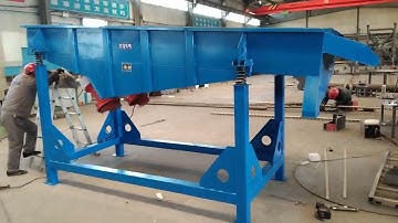 Linear Vibrating Screen For Plastic Particles