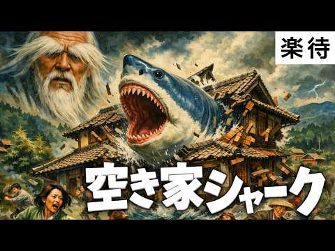 【AIサメ映画】空き家に現われた最凶サメvs伝説のカンフーマスター《空き家シャーク》