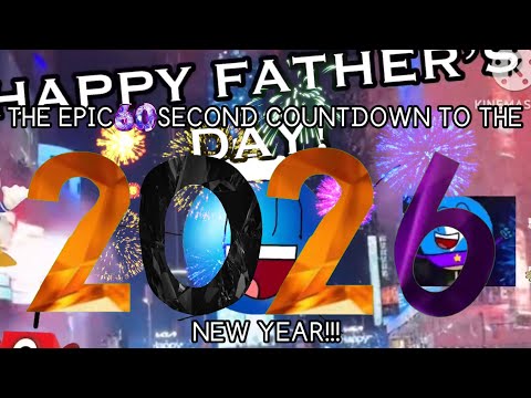 The EPIC 60-SECOND COUNTDOWN TO THE 2026 YEAR!!! (THE CROSSOVER!)