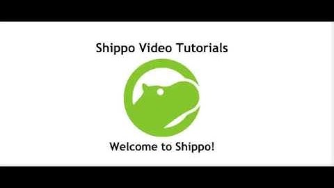 Welcome to Shippo! [Shippo Video Tutorial #1]