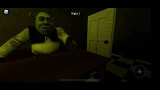 Playing 5 nights at Shrek’s Hotel (Roblox)