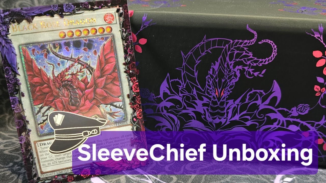 SleeveChief Unboxing! HERO, Black Rose, Dark Signer Dragons, and Naruto!