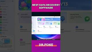 Best Data Recovery Software For Android/iOS #wondershare #drfone #yourphoneyourway