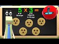 Multiplication 3rd Grade - Learn Multiplication Educational Math Videos