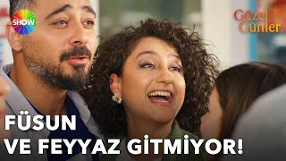 Füsun ve Feyyaz gitmekten vazgeçiyor! | Güzel Günler 25. Bölüm