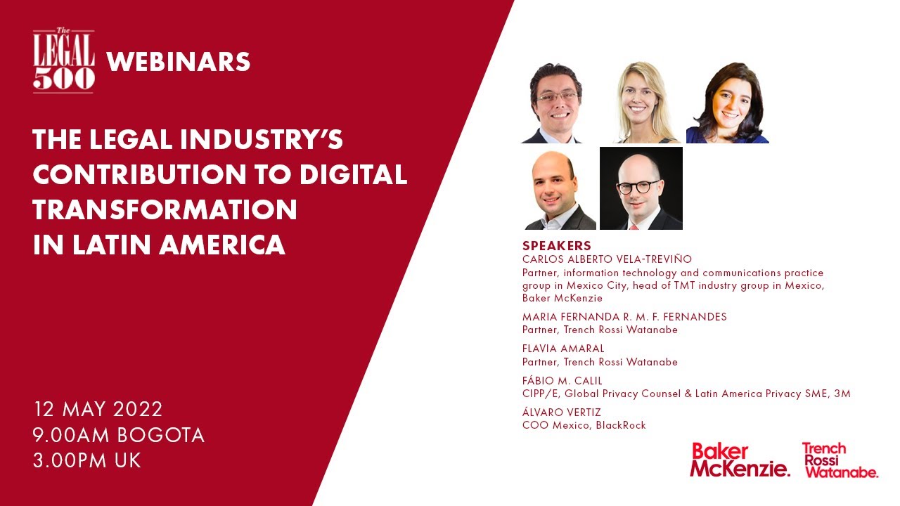 The Legal 500 Webinars: The legal industry’s contribution to digital transformation in Latin America