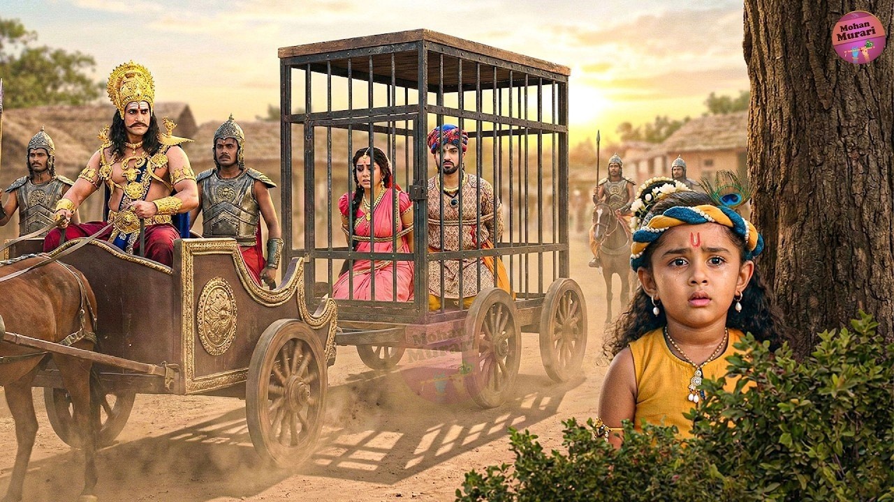 बाल कान्हा ने कंस की कैद से यशोदा माया और नंद बाबा को कैसे बचाया | #Yashomati Maiyaa Ke Nandlala