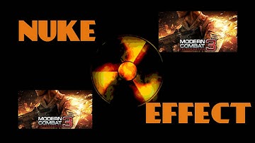 Modern combat 3 : Nuke Effect