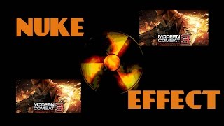 Modern combat 3 : Nuke Effect