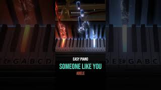 Someone Like You - Adele - Easy Piano